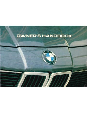 1982 BMW 7 SERIES INSTRUCTIEBOEKJE ENGELS (USA), Auto diversen
