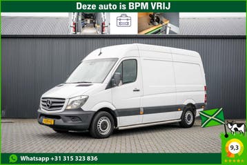 Zakelijke Lease |  Mercedes-Benz Sprinter 311 CDI L2H2 | Cam, Stof, Wit, Mercedes-Benz, Onderhoudsboekje