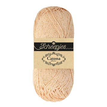 Scheepjes Catona Shine - 255 Shell - Gold - Katoengaren me, Ophalen of Verzenden, Nieuw