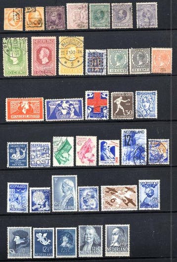 Nederland 1852/1969 - Collectie in DAVO Crystal, Gestempeld