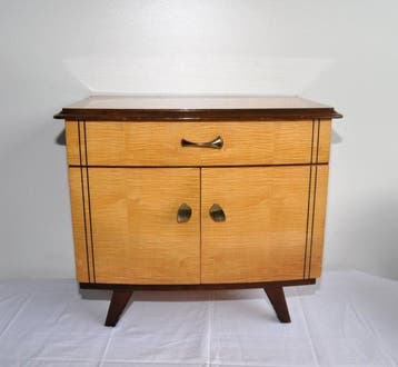 František Jirák - Bijzettafel - Hout