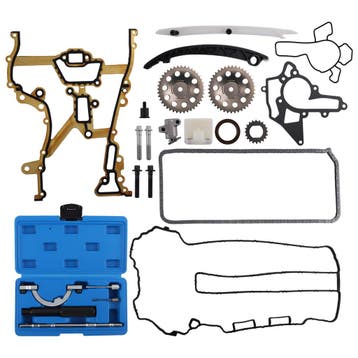Distributiekettingset met timing repair kit geschikt voor..., Auto-onderdelen, Motor en Toebehoren, Verzenden, Nieuw, Opel