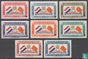 Curaçao - Prins Bernhardfonds - 1941, Postzegels en Munten, Postzegels | Nederlandse Antillen en Aruba, Verzenden, Postfris