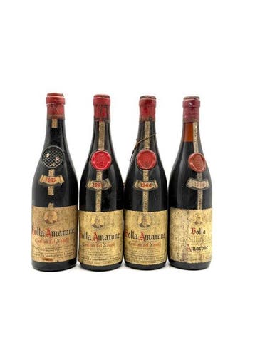 Bolla Cantina del Nonno: 1957, 1966 x2, 1980 - Amarone, Nieuw