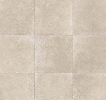 Vloertegel Rustiek Morning Beige Getrommeld 60x60 (Vloeren), 60 cm of meer, Nieuw, Ophalen of Verzenden, 10 m² of meer