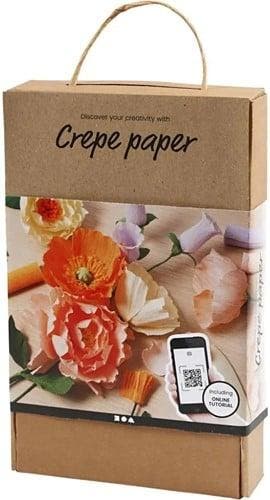 Starter Hobbyset Crêpepapier incl. video tutorial, Ophalen of Verzenden, Nieuw