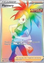Flannery 215/198 Chilling Reign, Ophalen of Verzenden, Nieuw, Losse kaart, Foil