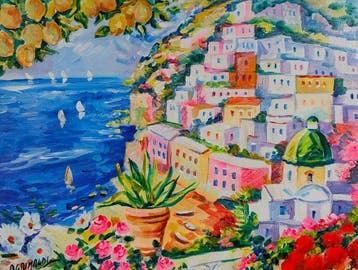 Alfredo Grimaldi (1950) - Positano