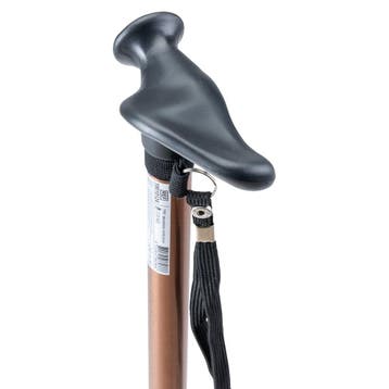 Wandelstok met anatomisch handvat - Bruin, Diversen, Verpleegmiddelen, Ophalen of Verzenden, Nieuw