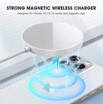 Magnetische Draadloze Oplader Type-C Snellaad Pad Pro, Telecommunicatie, Mobiele telefoons | Telefoon-opladers, Verzenden, Nieuw