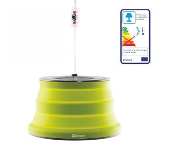 Outwell Collaps Tentlamp Sargas Lime Green, Caravans en Kamperen, Ophalen of Verzenden, Nieuw