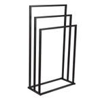 Handdoekenrek Zwart Industrieel | Loft Stijl | Nieuw | Sc..., Ophalen of Verzenden, Nieuw, Zwart, Handdoekenrek