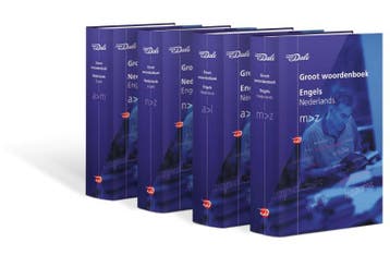 Van Dale Groot woordenboek Engels (set) 9789066481688, Verzenden, Zo goed als nieuw