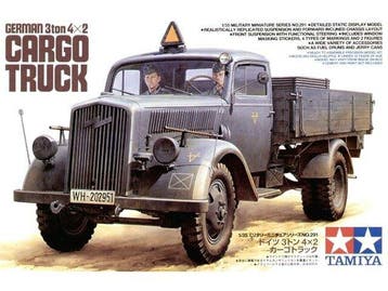 TAMIYA 35291 GERMAN 3 TON 4X2 CARGO TRUCK 1/35, Verzenden, Nieuw
