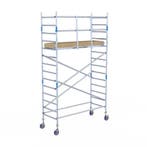 ALX rolsteiger 90 x 5,2m WH met voorloopleuning, Doe-het-zelf en Verbouw, Steigers, Verzenden, Nieuw, Rolsteiger of Kamersteiger