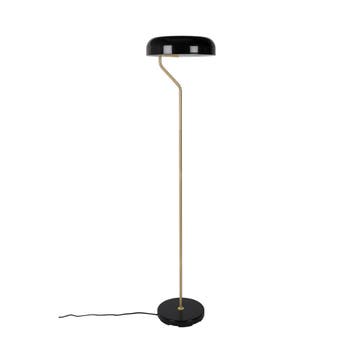 *WOONWINKEL* Dutchbone Eclipse Metalen Vloerlamp Zwart, Verzenden, Nieuw