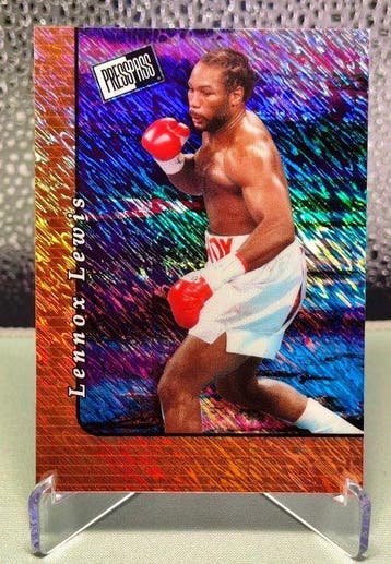 Leaf Press Pass 1/1 Lennox Lewis Enige exemplaar/uniek, Nieuw