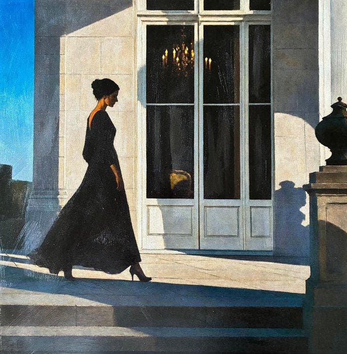 Le Yack - Exit, Pursued by Nothing - Technique mixte sur, Antiek en Kunst, Kunst | Schilderijen | Modern
