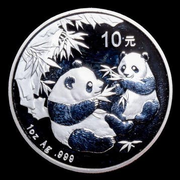 China. 10 Yuan 2006 - Panda, 1 Oz (.999) (Zonder