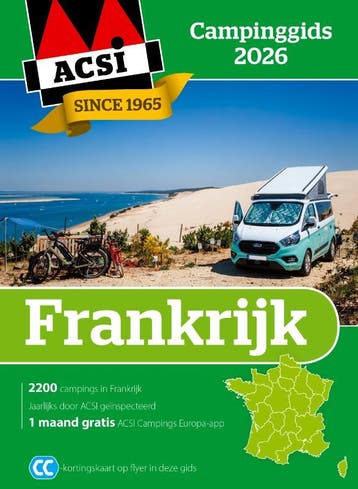 Acsi Campinggids Frankrijk 2026 |  | Nieuw, Ophalen of Verzenden, Nieuw