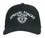 Leger pet special forces zwart, Verzamelen, Militaria | Algemeen