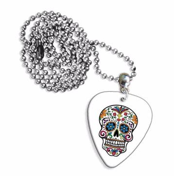 Plectrum ketting of sleutelhanger van Sugar Skull, Verzamelen, Overige Verzamelen, Ophalen of Verzenden, Nieuw