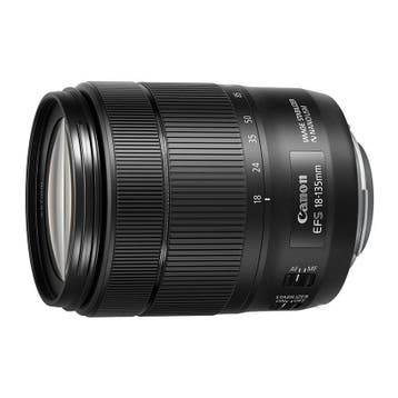 Canon EF-S 18-135mm f/3.5-5.6 IS USM objectief - Tweedehands, Verzenden, Gebruikt, Standaardlens