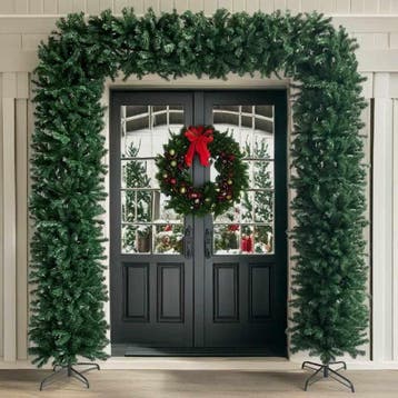 vidaXL Kerstboog 240 cm groen, Verzenden, Nieuw