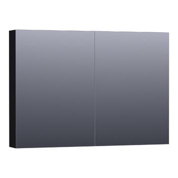 Brauer Impress Spiegelkast 100 cm - zonder Verlichting - Met, Huis en Inrichting, Badkamer | Badkamermeubels, Ophalen of Verzenden