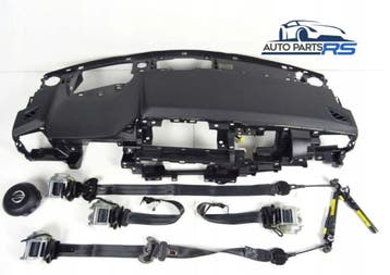 Dashboard + Airbags + Veiligheidsgordels Nissan Qashqai J12, Verzenden, Nieuw, Nissan