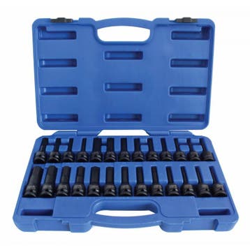 Krachtdoppen Set - 26 Delig - Torx - Inbus En Spline Doppen, Ophalen of Verzenden, Nieuw