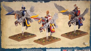 Kingdom of Bretonnia Pegasus Knights (warhammer nieuw), Hobby en Vrije tijd, Ophalen of Verzenden, Nieuw