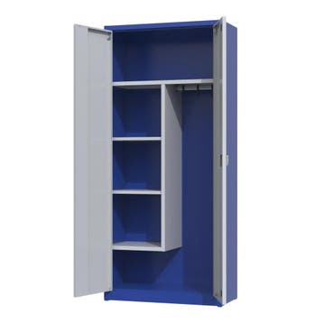 Nieuwe schoonmaak- en bezemkast - lockerkast - 180x80x38 cm, Ophalen of Verzenden, Nieuw