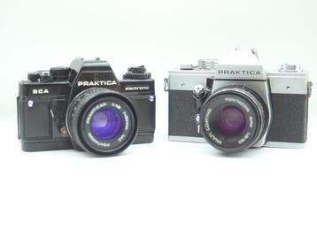 Praktica BCA Electronic & L-Series 35mm SLR Set - Pentacon /, Nieuw