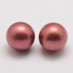 Klankbolletje voor Engelenroeper – Ø 16 mm – Indian Red, Ophalen of Verzenden, Nieuw, Kraal