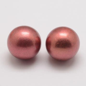 Klankbolletje voor Engelenroeper – Ø 16 mm – Indian Red, Ophalen of Verzenden, Nieuw, Kraal