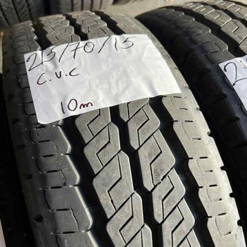 2 x Continental VancoContact 215-70-15 C Zomerbanden 10mm, Auto-onderdelen, Banden en Velgen, 15 inch, Ophalen of Verzenden, Band(en)