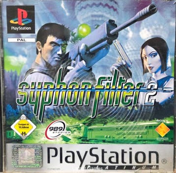 Syphon filter 2 platinum (PS1 tweedehands game), Spelcomputers en Games, Games | Sony PlayStation 1, Ophalen of Verzenden, Zo goed als nieuw