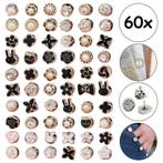 Fako Bijoux - 60x Pin Broche Mini - Steek Pin Knopen Set -, Verzenden, Nieuw