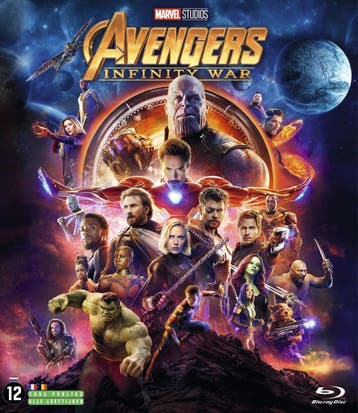 The Avengers: Infinity War (Blu-ray), Verzenden, Gebruikt