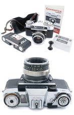 Zeiss Ikon Contarex Super with Planar 50mm f2 BLACK LENS 2, Nieuw