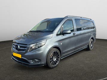 Zakelijke Lease |  Mercedes-Benz Vito 116 CDI XL AMG Night E, Gebruikt, Dealer onderhouden, Zilver of Grijs, Lease