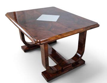 Tavolo Art Déco Veneziano 1930 - Tafel - Walnootwortel -
