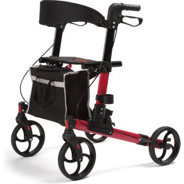 Rollator Vermeiren Quava dubbel opvouwbaar, Diversen, Verpleegmiddelen, Ophalen of Verzenden, Nieuw