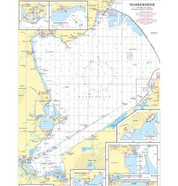 Fleecedeken Markermeer - Kaartkussens, Ophalen of Verzenden, Nieuw