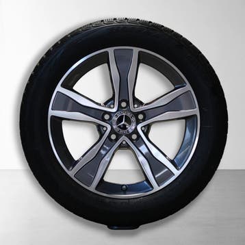Mercedes C Klasse W205 17 inch originele velgen A2054010800, Ophalen of Verzenden, Gebruikt