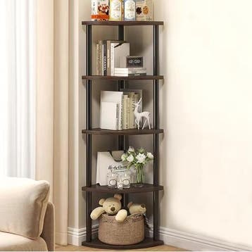 Hoek Opbergrek 5-6 Niveaus voor Planten en Boeken, Verzenden, Nieuw
