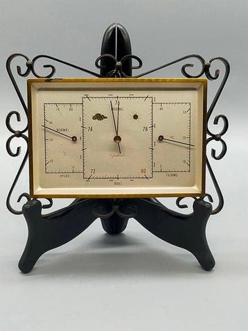 Gischard Vintage Wetterstation – Barometer Hygrometer