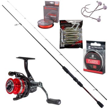 Ultimate Light Jig Shad Set 1.90m (3-12g), Verzenden, Nieuw