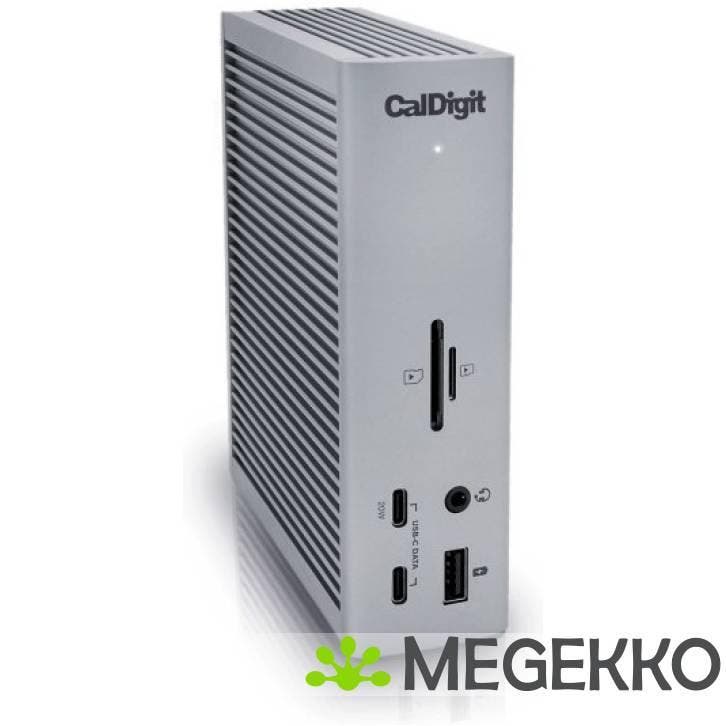 CalDigit TS4 Plus Thunderbolt Station 4 Plus Grijs, Computers en Software, Windows Laptops, Nieuw, Verzenden